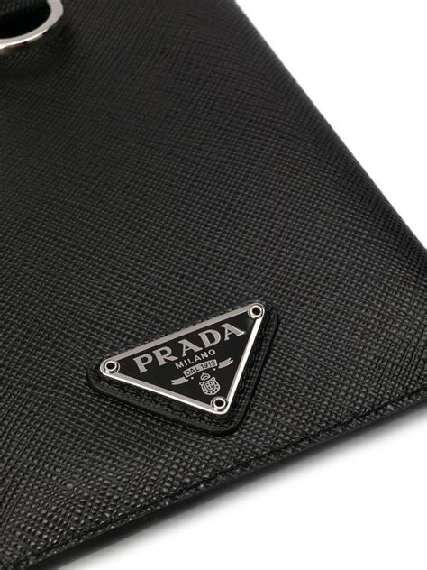 card holder men prada